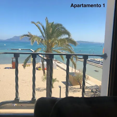 Apartamentos Torre Playa Port de Pollença Buitenkant foto