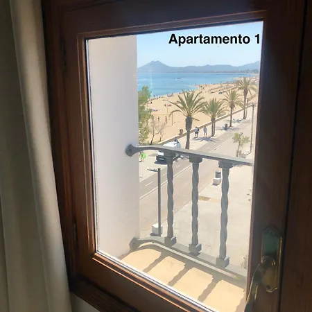 Apartamentos Torre Playa Port de Pollença Buitenkant foto